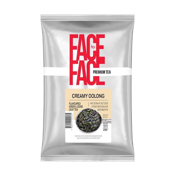 Face To Face "Creamy Oolong" Green Tea , Loose, Flavored