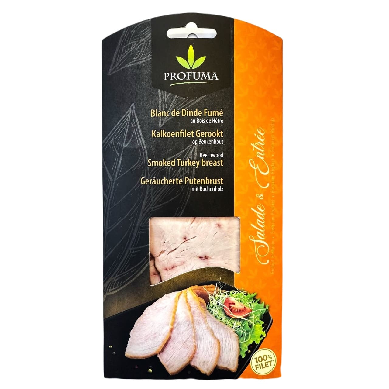 Turkey Breast Fillet, Smoked On Beech, Sliced